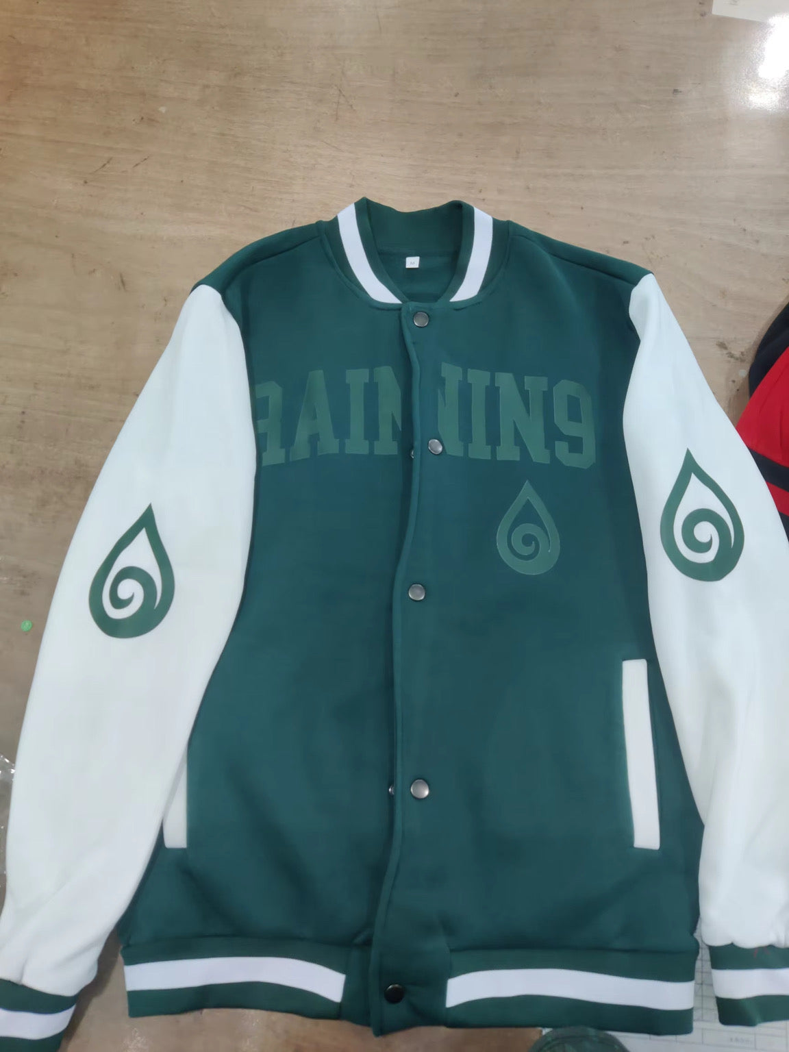 Rainin9 Eternal Flow Varsity Jacket